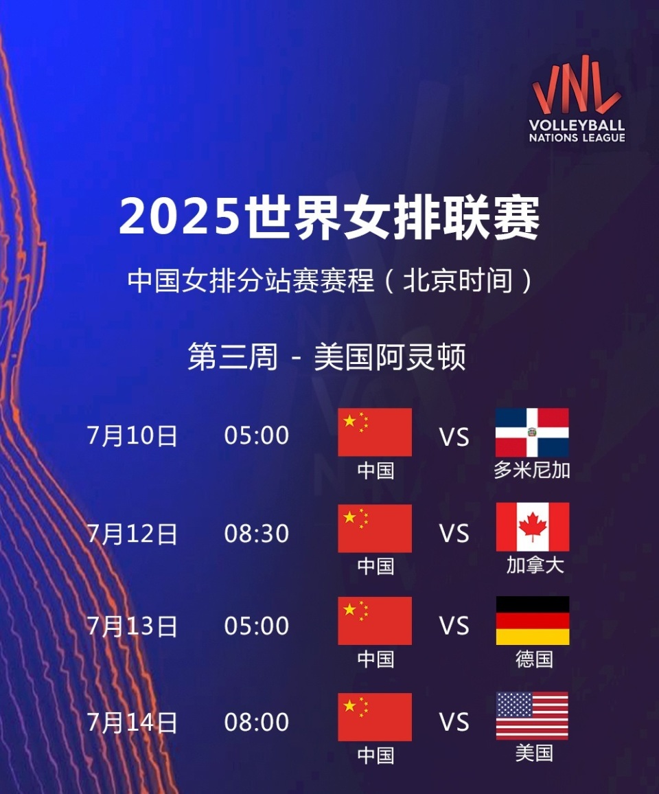 排球赛程公布，焦点大战一触即发的简单介绍